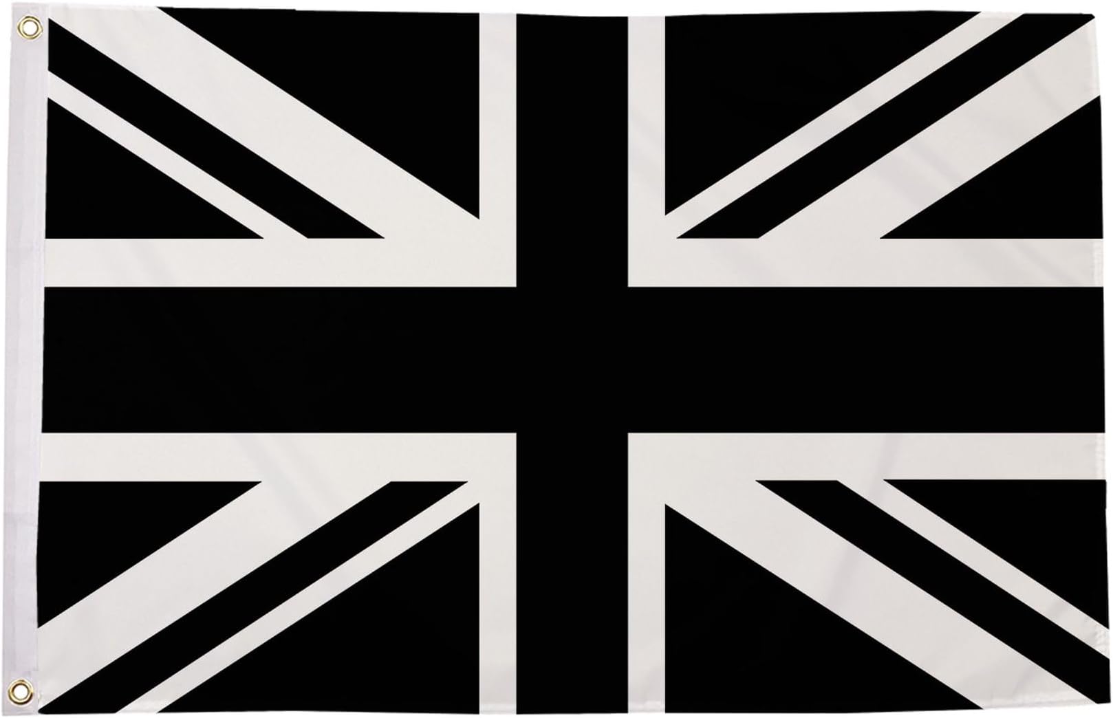 Union Jack (Black) Large Flag 8ft x 5ft