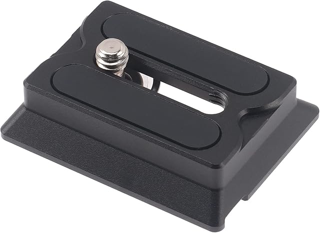 FocusFoto Upper Quick Release Baseplate QR Plate for DJI Ronin RS2 RSC2 RS3 Pro RS4 Pro RS 4 Mini Gimbal Stabilizer Arca-Swiss Standard Camera Tripod Ballhead (Standard Version)