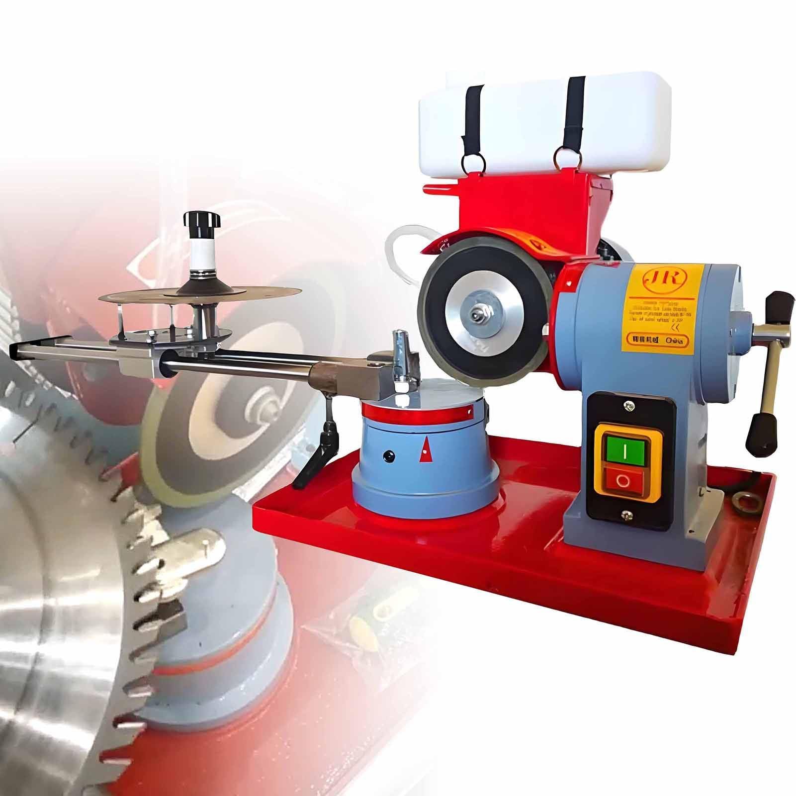 ZMJGLL Circular Saw Blade Sharpener Machine,Electric Rotary Angle Mill for Grinding Carbide Tipped Saw Blades, Water Injection Grinding Tool. (250W)