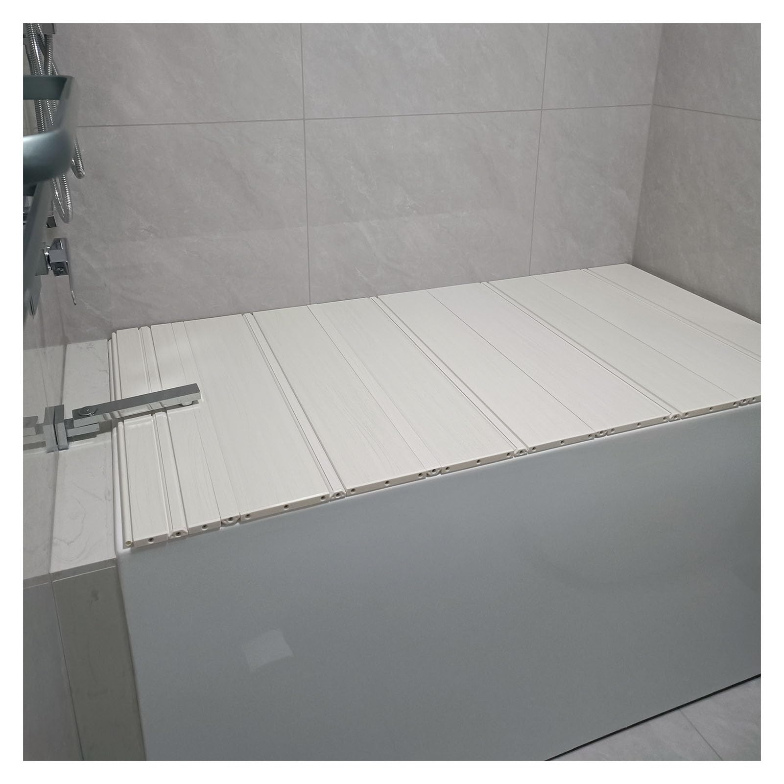 Pyłoszczelny pokrowiec na wannę z PCW, mata łazienkowa do domu, spa, wodoodporna ochrona brodzika prysznicowego, antypoślizgowa półka na wannę (70 x 150 x 1,2 cm)