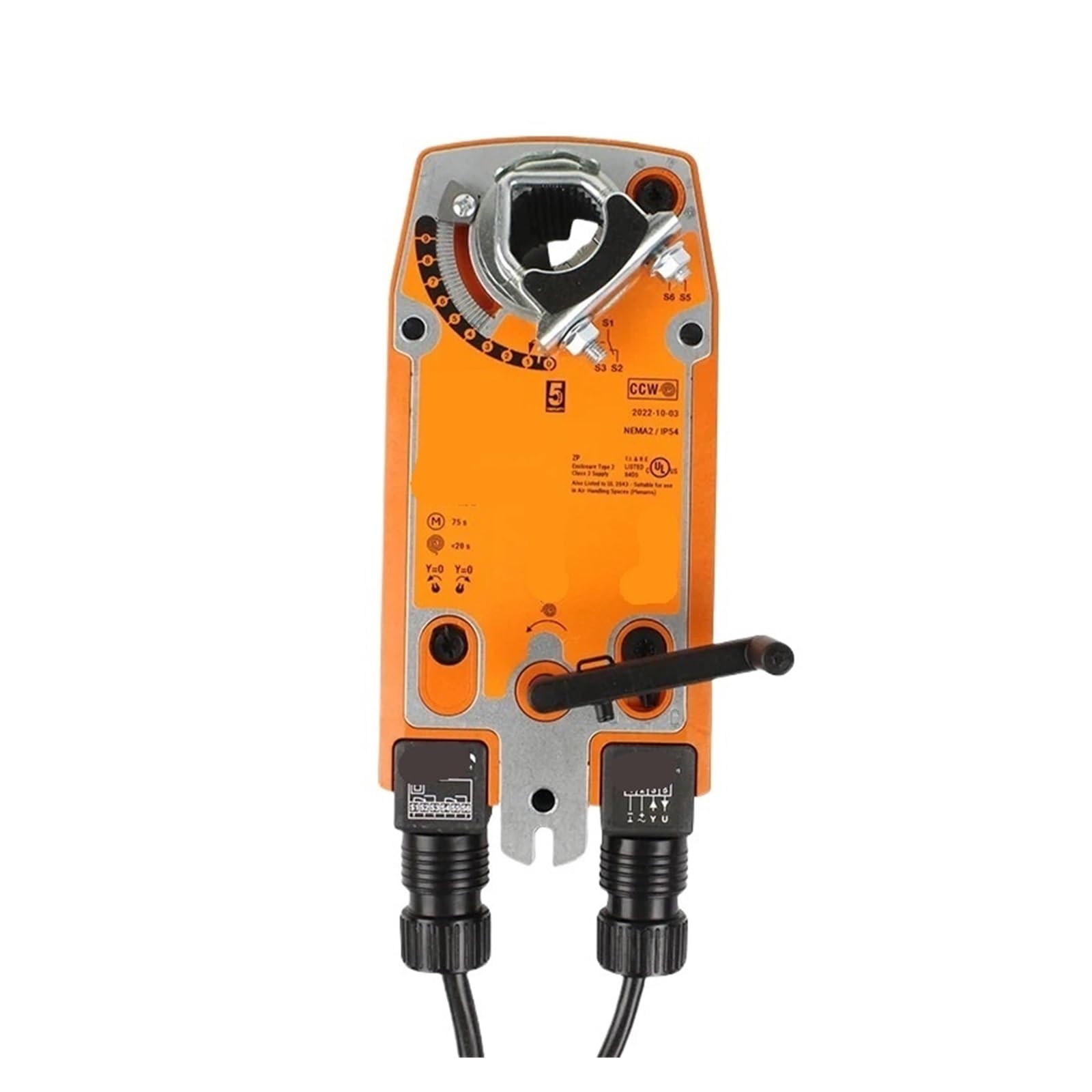 FSAFB24-SR-S 20Nm 24V Spring Return Modulating Actuator for HVAC