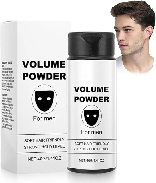 Poudre Texturisante Cheveux Homme - Volume Immédiat et Effet Mat (40g)