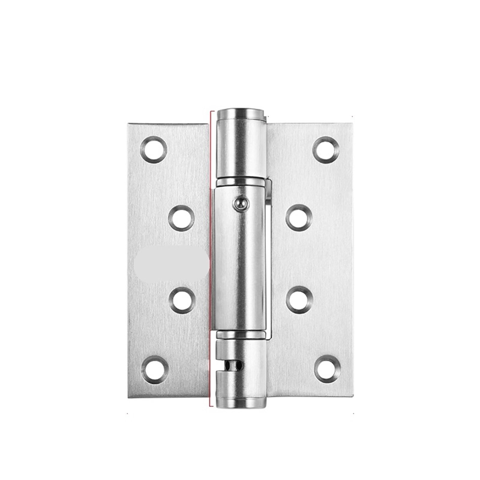 Kdhcvkz Silver 1Pcs Invisible Door Hinge Wooden Door Spring Hinge(Silver)