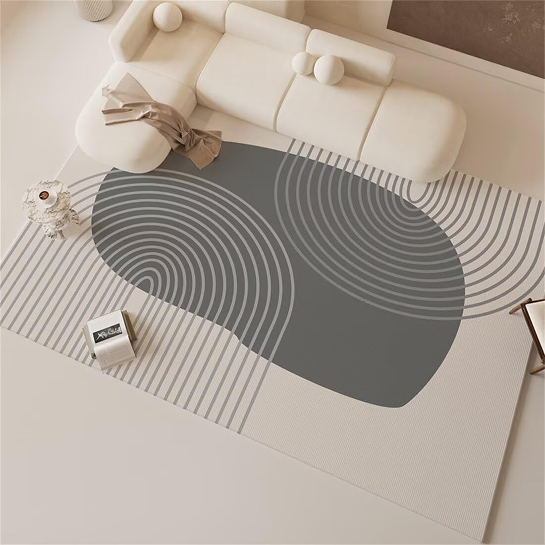 Tapis doux chambre résistant aux taches pour simplifier l'entretien