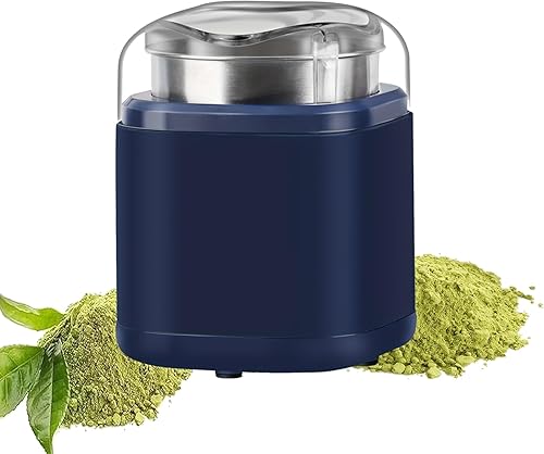 Miniatura 9 de Molinillo eléctrico de hierbas de 200 W, potente molienda rápida para especias secas, capullos florales con cepillo, fácil de poner y quitar con un