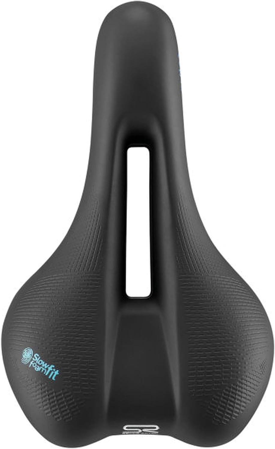Selle Royal Float Athletic,Cut-Out Bicycle Seat for Short Urban Rides, Black, One Size