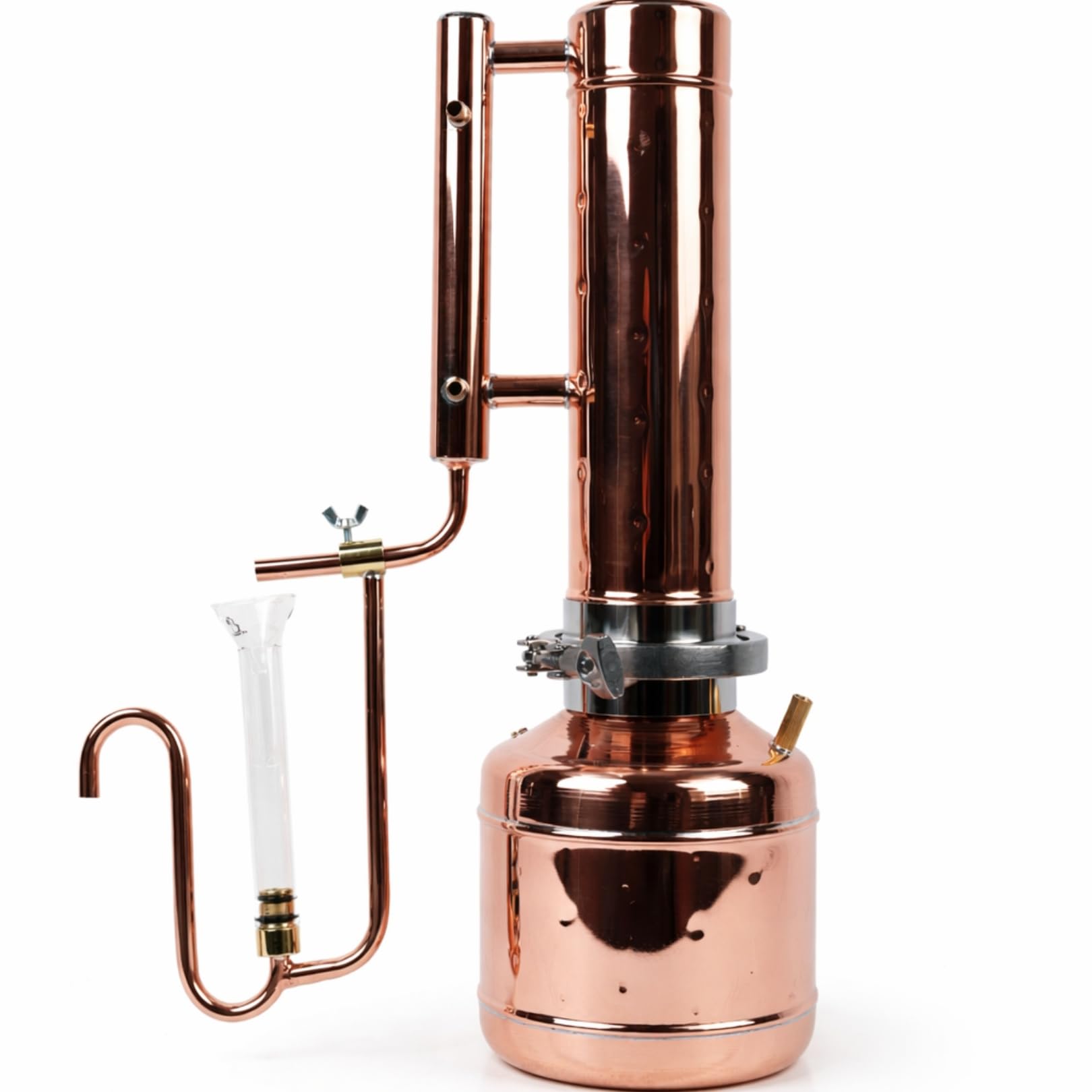 Essential Oil Distiller Kit for Steam Distillation Oil Making and Extracting
