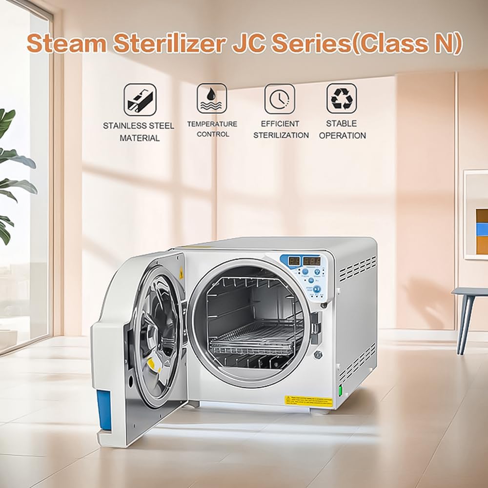 18L automatischer Autoklavdampfsterilisator mit trockener Funktion digitaler LCD-Bildschirmwissenschaftlicher Kammerausstattung