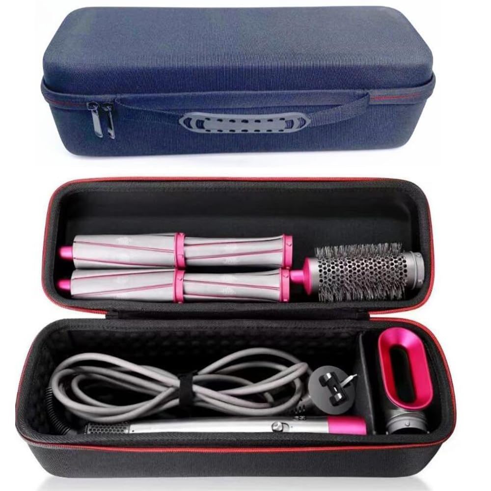 Coyktonty Hard Travel Case Carrying Case Shockproof Bag for Dyson Airwrap Styler Hair Curler, Pouch Outdoor Travel Bag Curler Accessories