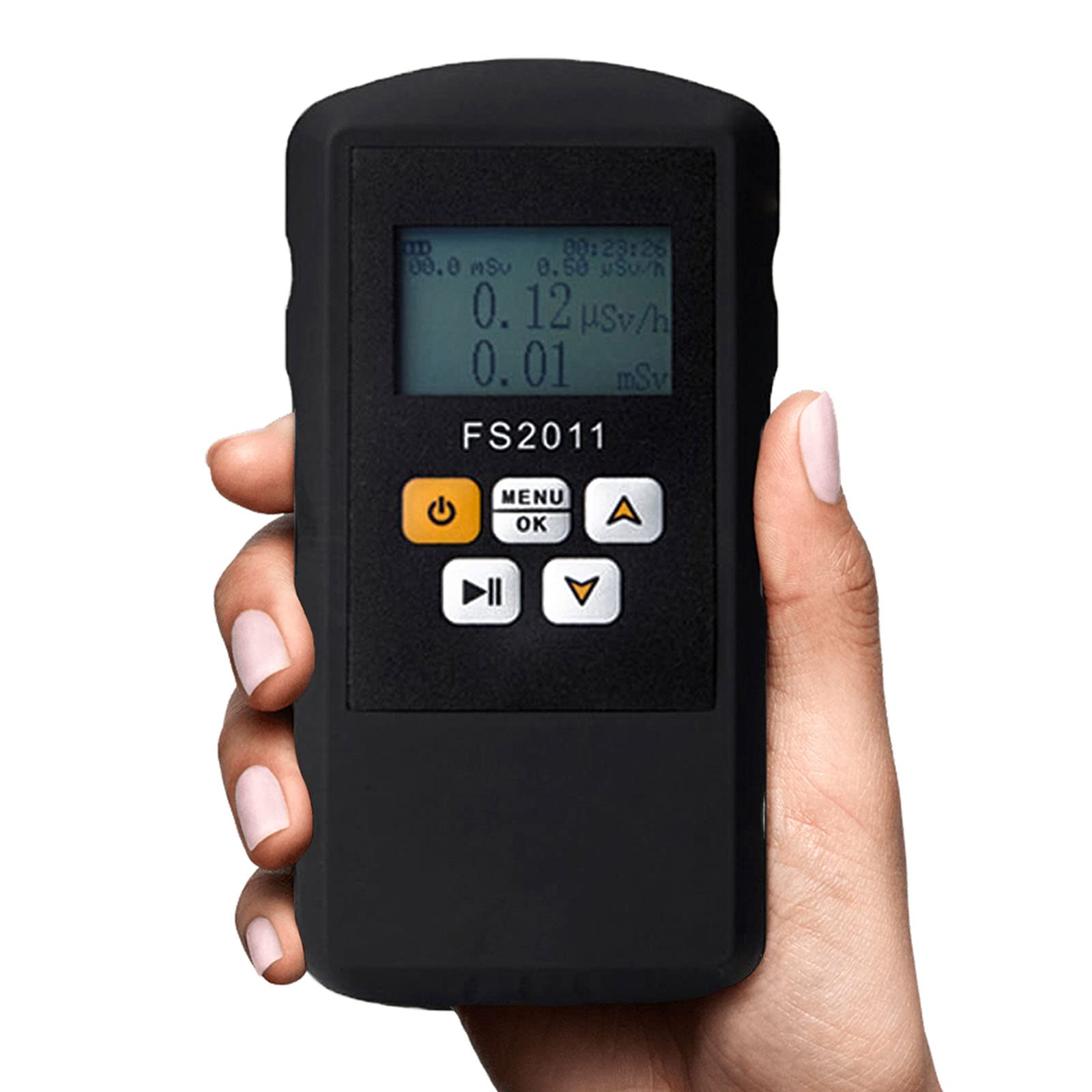 Nuclear Radiation Detector, Geiger Counter, Professional Gamma Beta X-Rays γ-Rays Hard β-Rays Alarm 