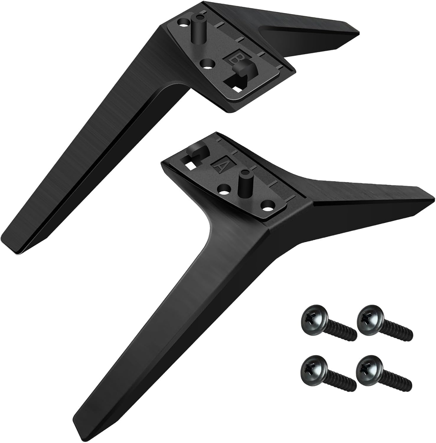 WISINY 49 50 55 Inch for LG TV Replacement Legs Compatible for LG TV Legs | Replace 49UJ6300 49UM7300 49UN6900 50UK6300BUB 50UK6500 50UM7300 55UK6500AUA 55UJ6540 55UM7300AUE