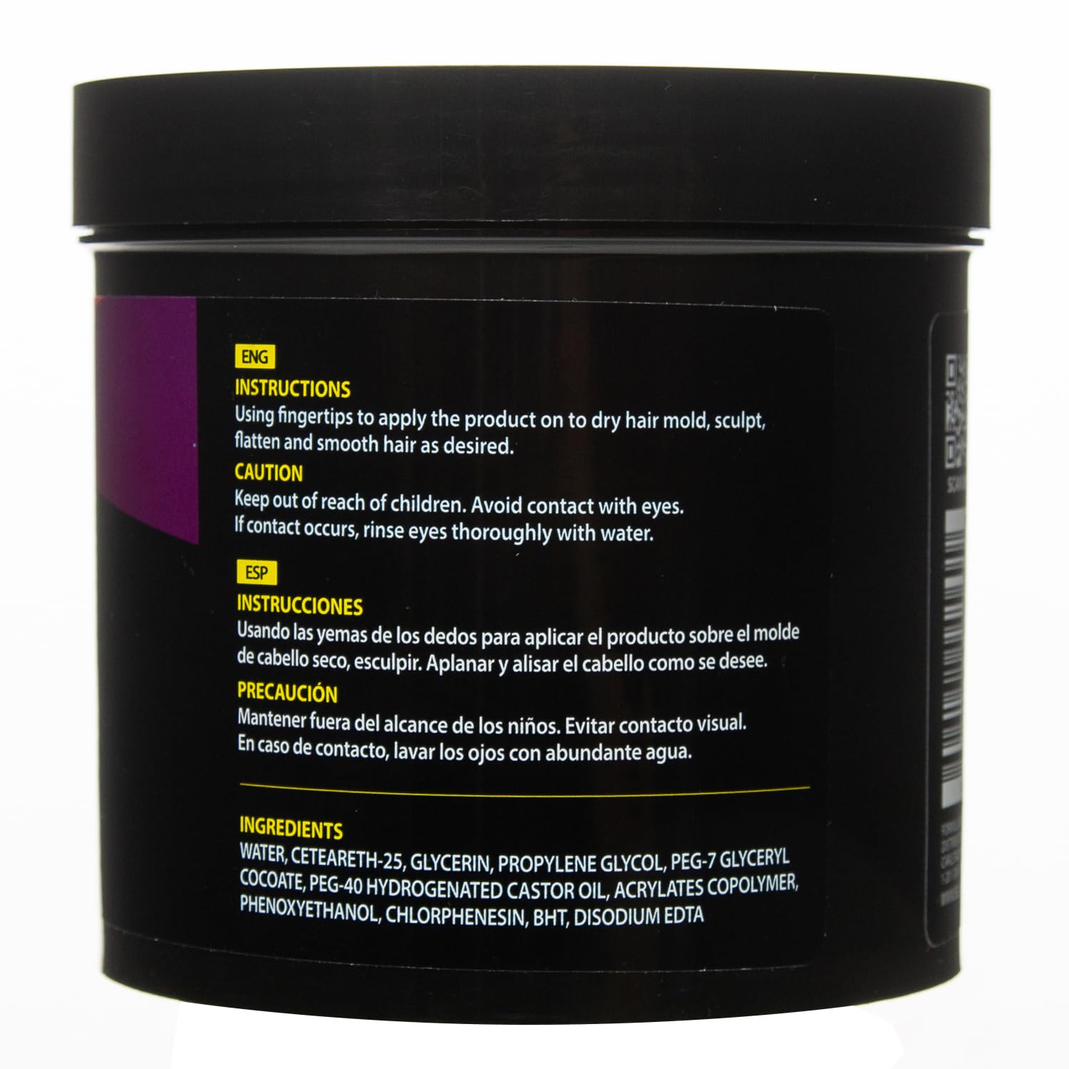 Loc B Retwist Loc, Braid, Twist, Edge Gel for Natural, Relaxed, Dry, Dull, & Brittle Hair (17.63 oz)