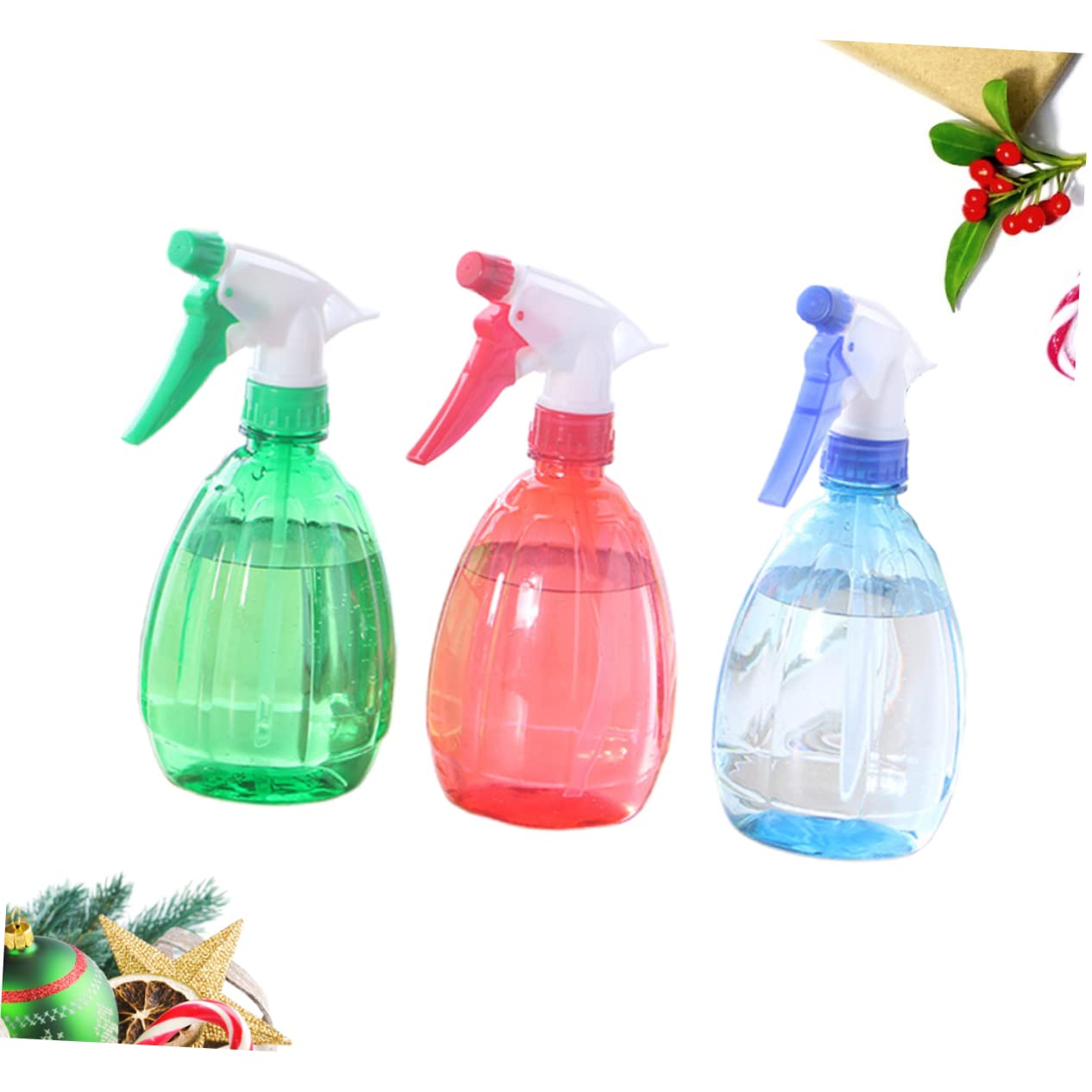 Happyyami Spray Bottle 500ml Watering Can Bottle Sturdy Metal Construction Random