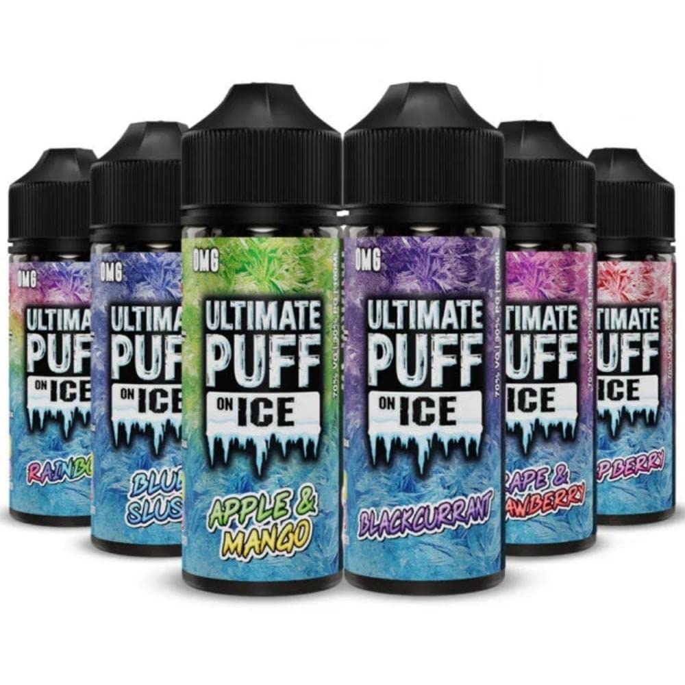 Ultimate Puff Sur Ic E Liquide dition Limite Vape Juic 0MG 100ML Premium  Shortfill Juic sans Nicotine - VG Pg (App & Homme ) : Amazon.fr: High-Tech