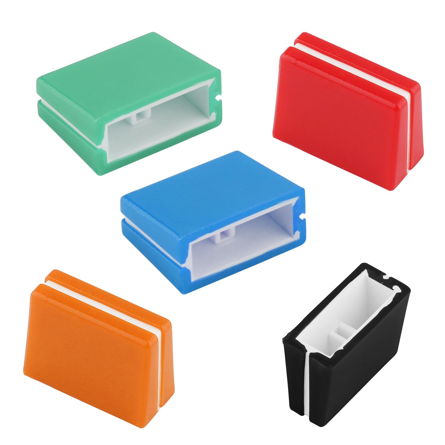 Cappucci Fader Colorati Per Mixer Pioneer - Set Da 12 Pezzi, Gomma Dura, Facili Da Installare