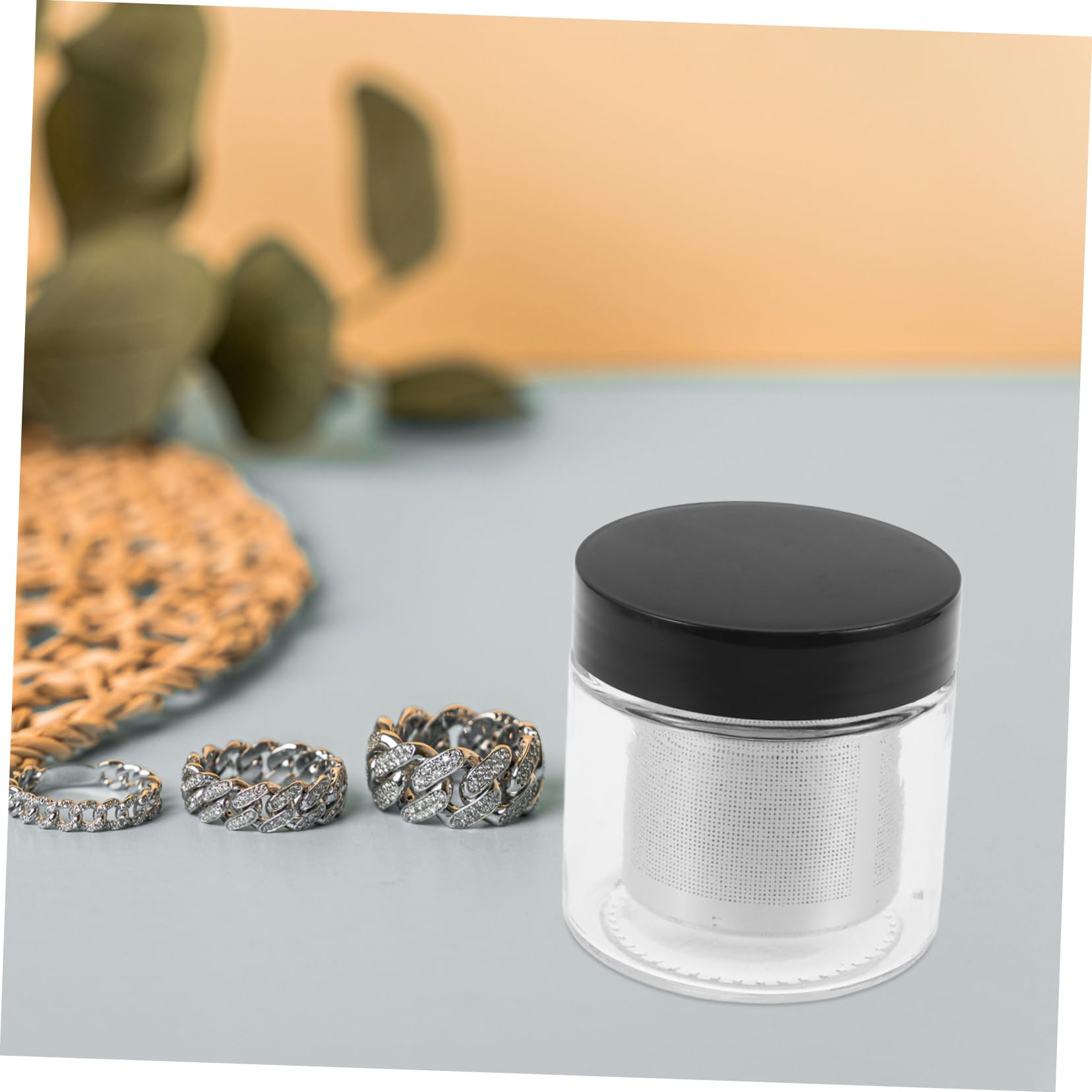 TEHAUX 3stücke Reinigungsbecher Für Schmuck Effizienter Manual Cleaner Für Halsketten Armbänder Und Ohrringe Für Schnelle Reinigung Von Schmuckstücken Und Uhrenzubehör