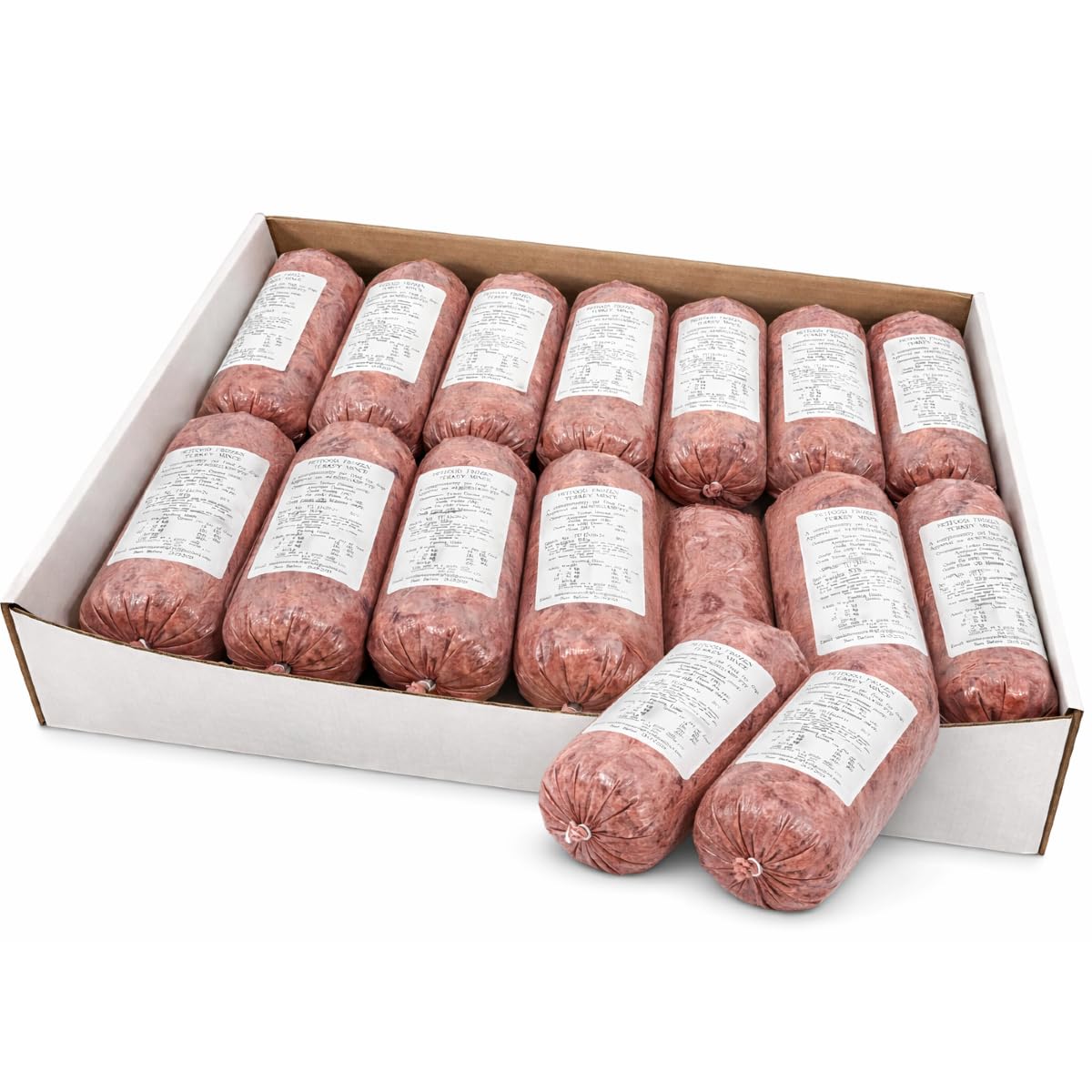 BARF Raw Dog Food Frozen Turkey Mince 14kg (28 x 500g) – Natural High Protein Dog Food – No Additives, 100% British Turkey, DEFRA Approved