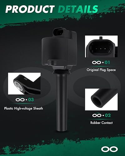 Miniatura 3 de SCITOO Bobinas de encendido 1 uds., para Suzuki Verona 2.5L 2004-2005, para Chevrolet Epica 2.5L 2004-2006 UF552 5C1480, GN10676