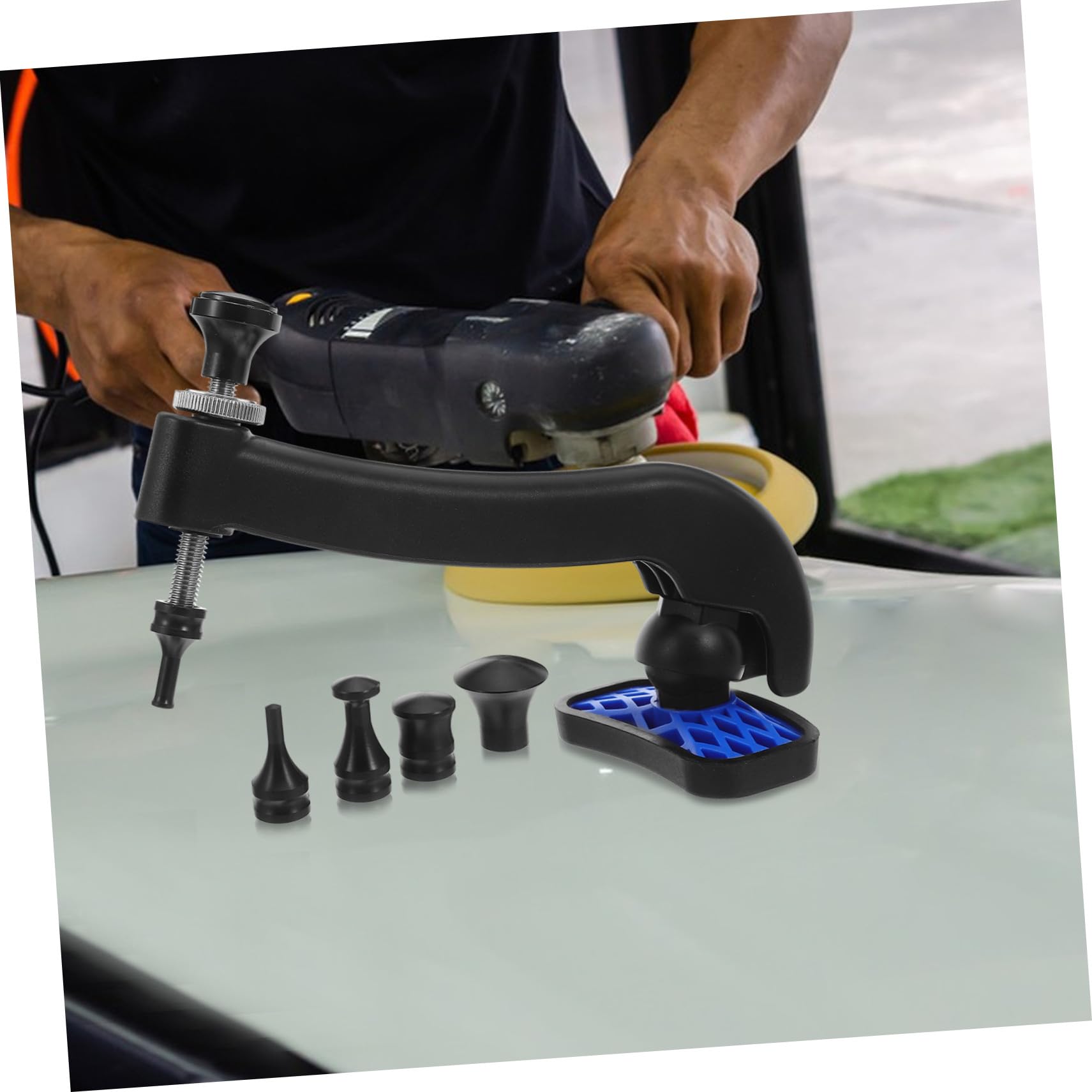 PRETYZOOM Rimozione Ammaccature Auto Estrattore in Gomma Kit di Restauro Senza Vernice per Riparazione Carrozzeria Accessori per Pannelli di Precisione