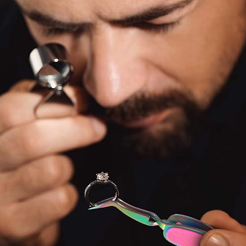 Miniatura 6 de 3 pinzas curvadas de bloqueo cruzado para manualidades, pinzas de punta puntiaguda, pinzas de agarre suave de acero inoxidable, pinzas curvadas de