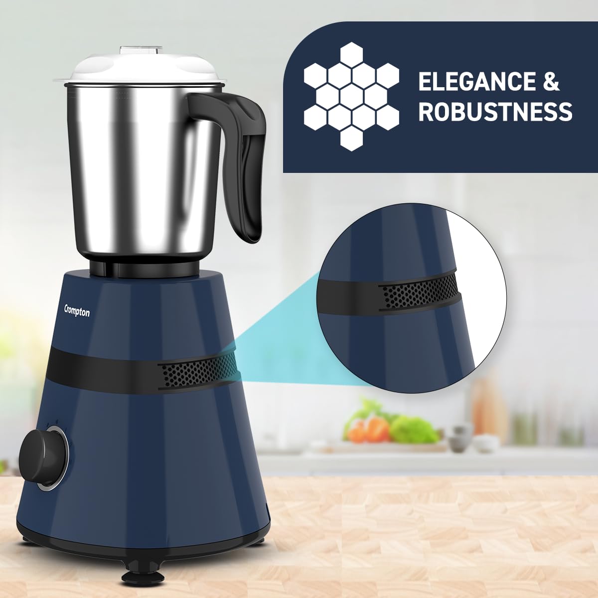 Crompton DS 500 Blend Mixer Grinder - 500W -4 Crompton DS 500 Blend Mixer Grinder - 500W -4