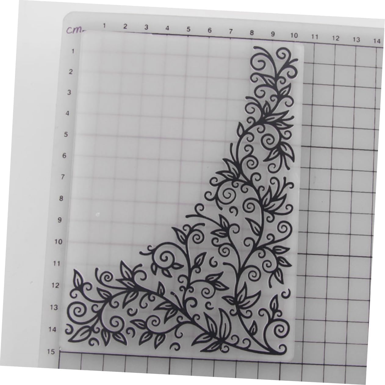 Plastic Embossing Template Em138 for Making Album Decoration