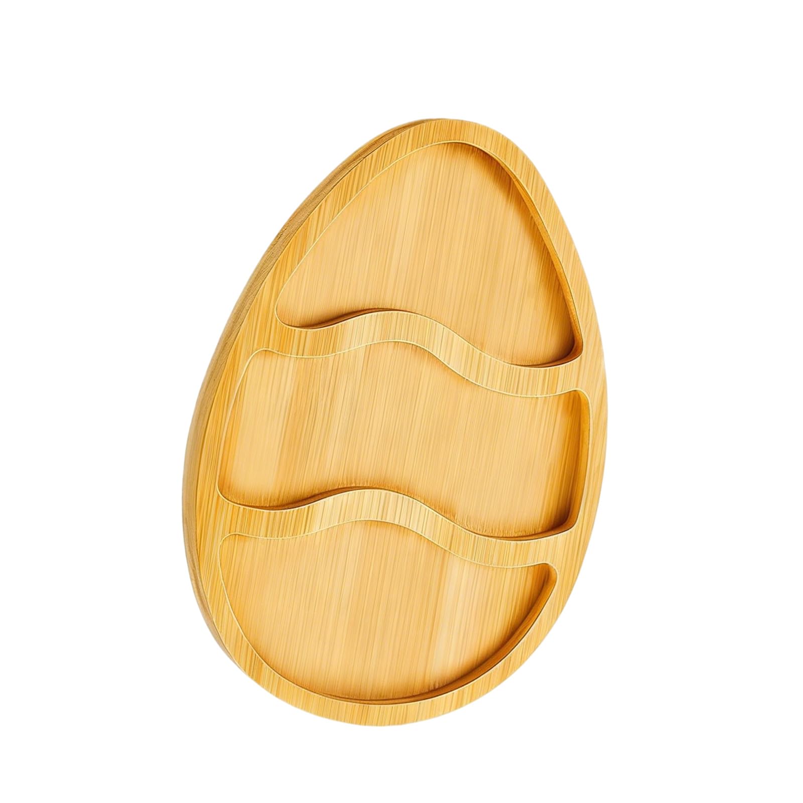 Sturdy Rabbits Themed Wood Serving Tray for Easter Decor and Kitchen Use Wood Rabbits Tray