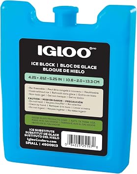 Igloo Maxcold Ice Blocks, Reusable Ice Packs for Coolers, Freezer Pack, Cold Packs for Coolers, Long Lasting Ice Blocks