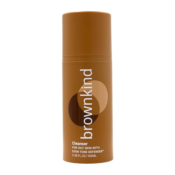 Cleanser for Oily Skin 1% Salicylic Acid Face Wash to Smooth Texture & Clear Pores, With Even Tone Defender, 100ml