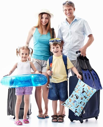 Miniatura 49 de Fundas de almohada para niños pequeños, paquete de 2 fundas de almohada para almohadas de 13 x 18 pulgadas o 12 x 16 pulgadas para ropa de cama