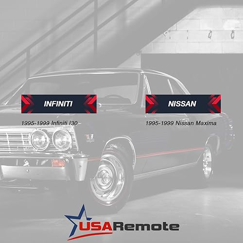 Miniatura 4 de Control remoto de entrada sin llave para automóvil compatible con Nissan Maxima & Infiniti I30 1995 1996 1997 1998 1999 (A269ZUA078)