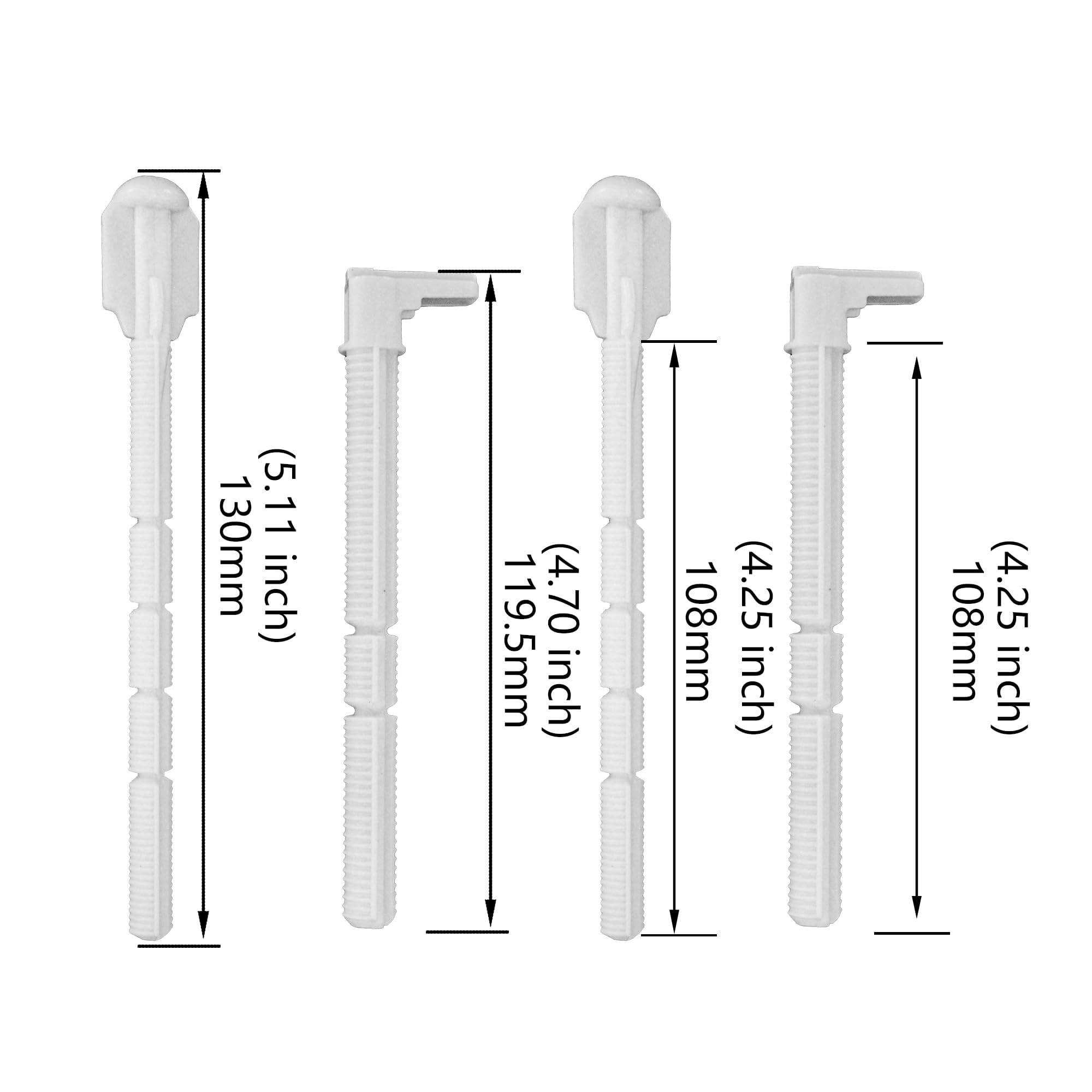 Set di Barre di Spinta per Meccanismo di Scarico,Compatibile con Geberit Sigma 241.874.00.1,Componente di Tiga della Poussée,asta di comando