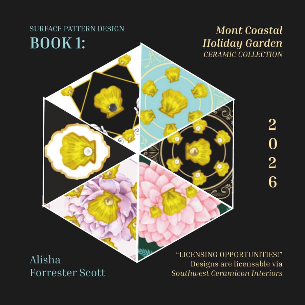 Surface Pattern Design BOOK 1 pour créer une déco bord de mer