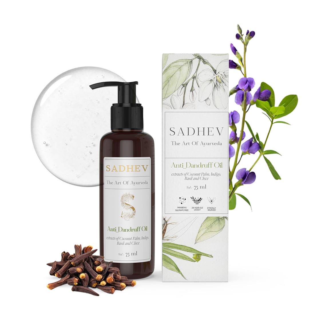 sadhev anti-dandruff oil - 75ml