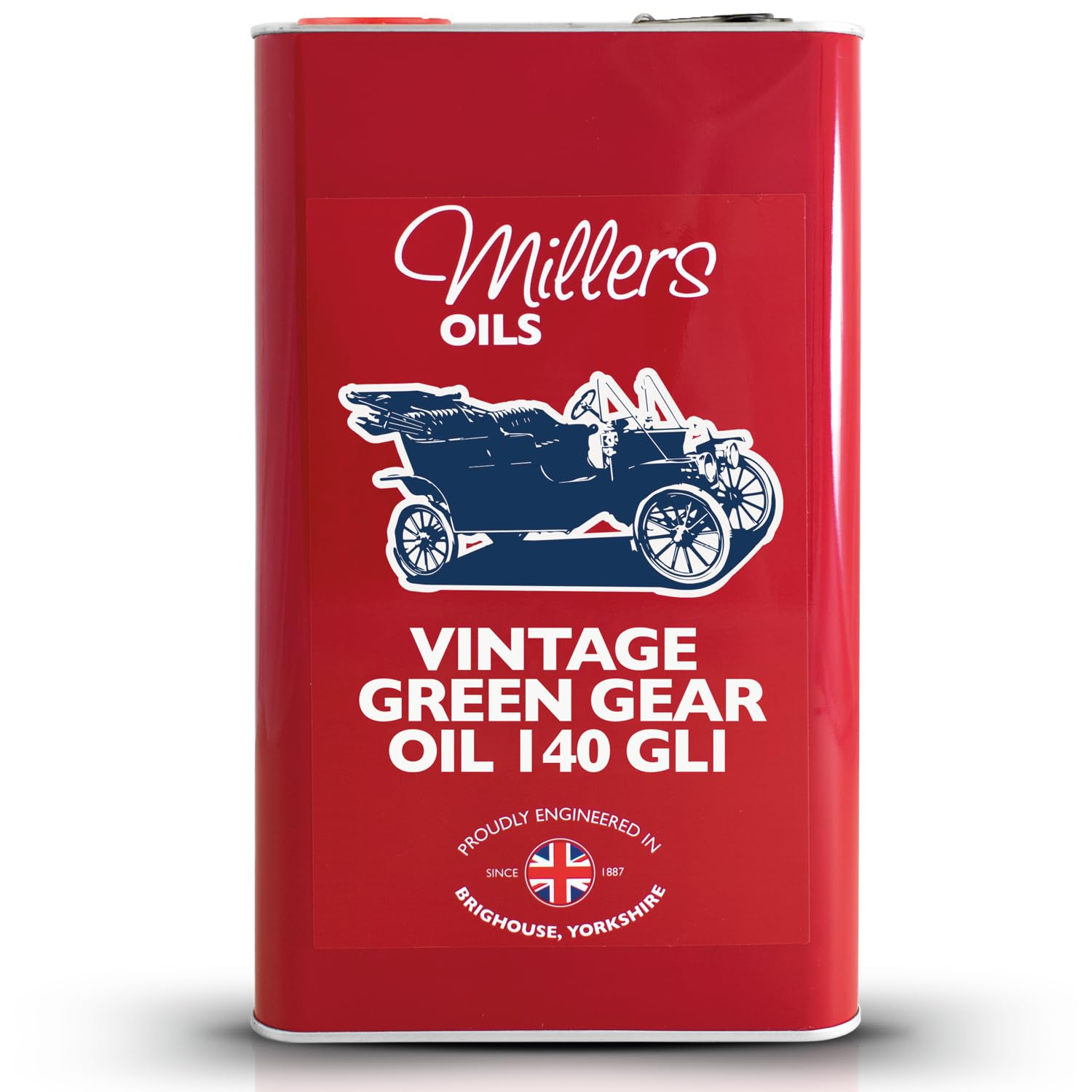 Vintage Green Gear Oil 140 GL1 (Non EP), 5 liters