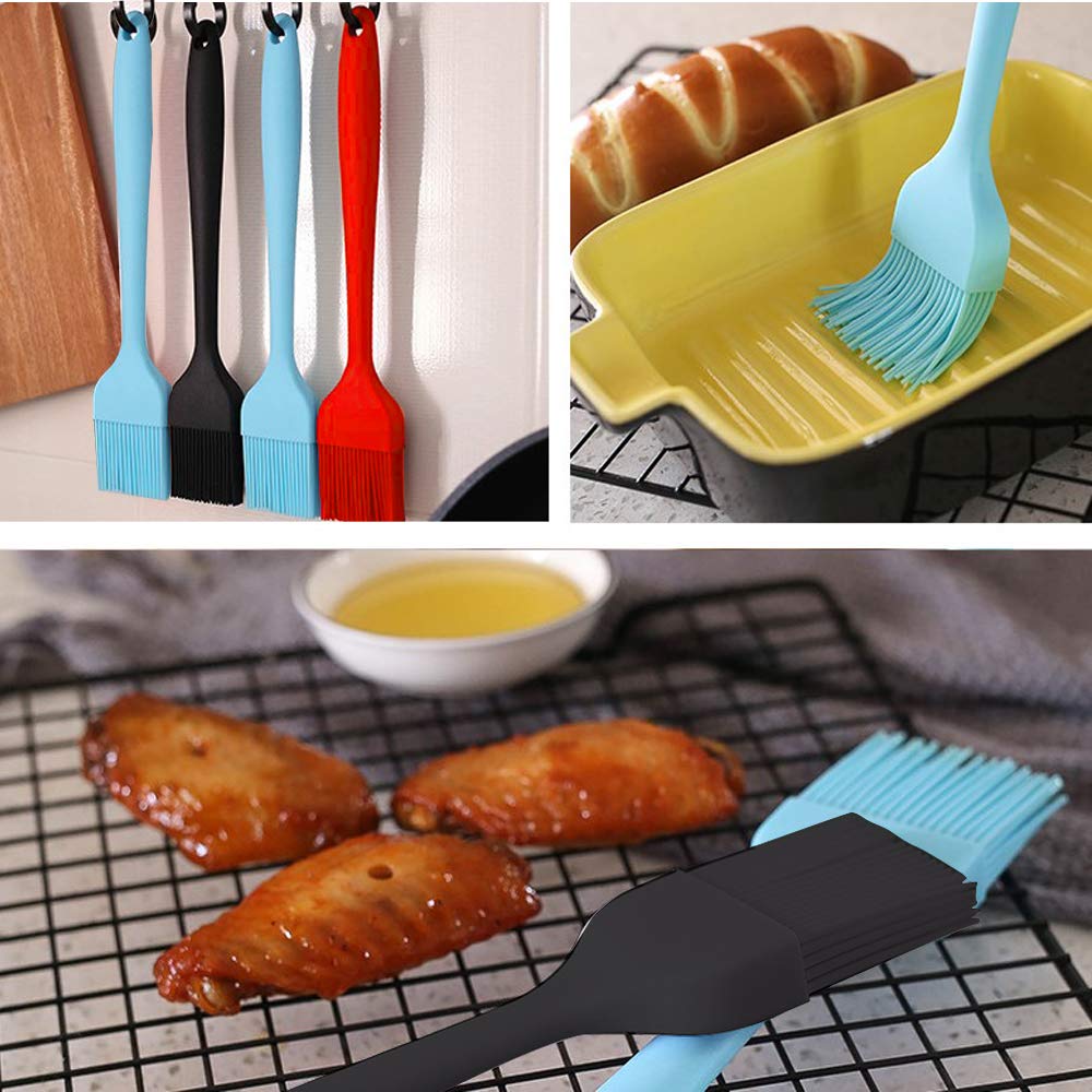 Pennello Cucina pennelli Silicone Cucina Per Dolci Pennelli Cucina Set Di 2 Pasticceria Pennelli Barbecue Pennello