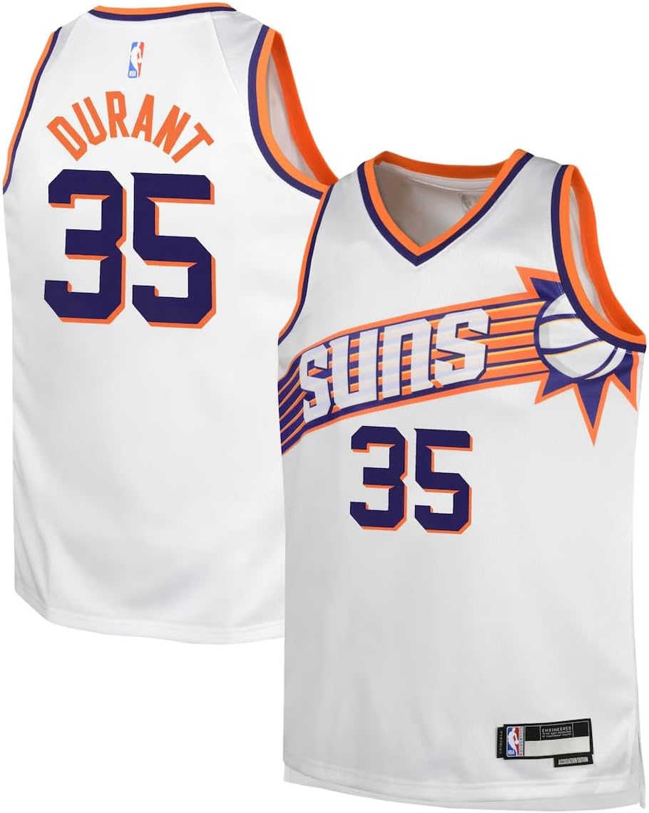 Outerstuff Kevin Durant Phoenix Suns #35 Youth Size Association Edition Swingman Jersey