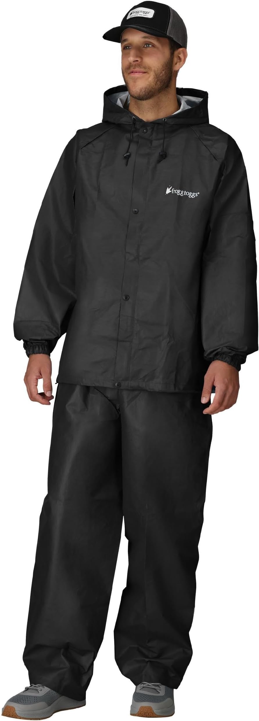 FROGG TOGGS Unisex Pro Lite Rain Suit, Waterproof, Breathable, Dependable Wet Weather Protection Rain Suit (pack of 1)