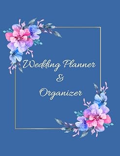 Wedding Planner & Organizer: Ultimate Large Wedding Planning Notebook 180 Pages, Budget, Timeline, Checklists, Guest List, Table Seating & MORE! v28