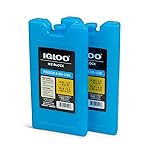 Igloo Medium Maxcold 2 Pack Ice Block, Reusable Ice Packs for Coolers, Freezer Pack, Cold Packs for Coolers, Long Lasting Ice Blocks