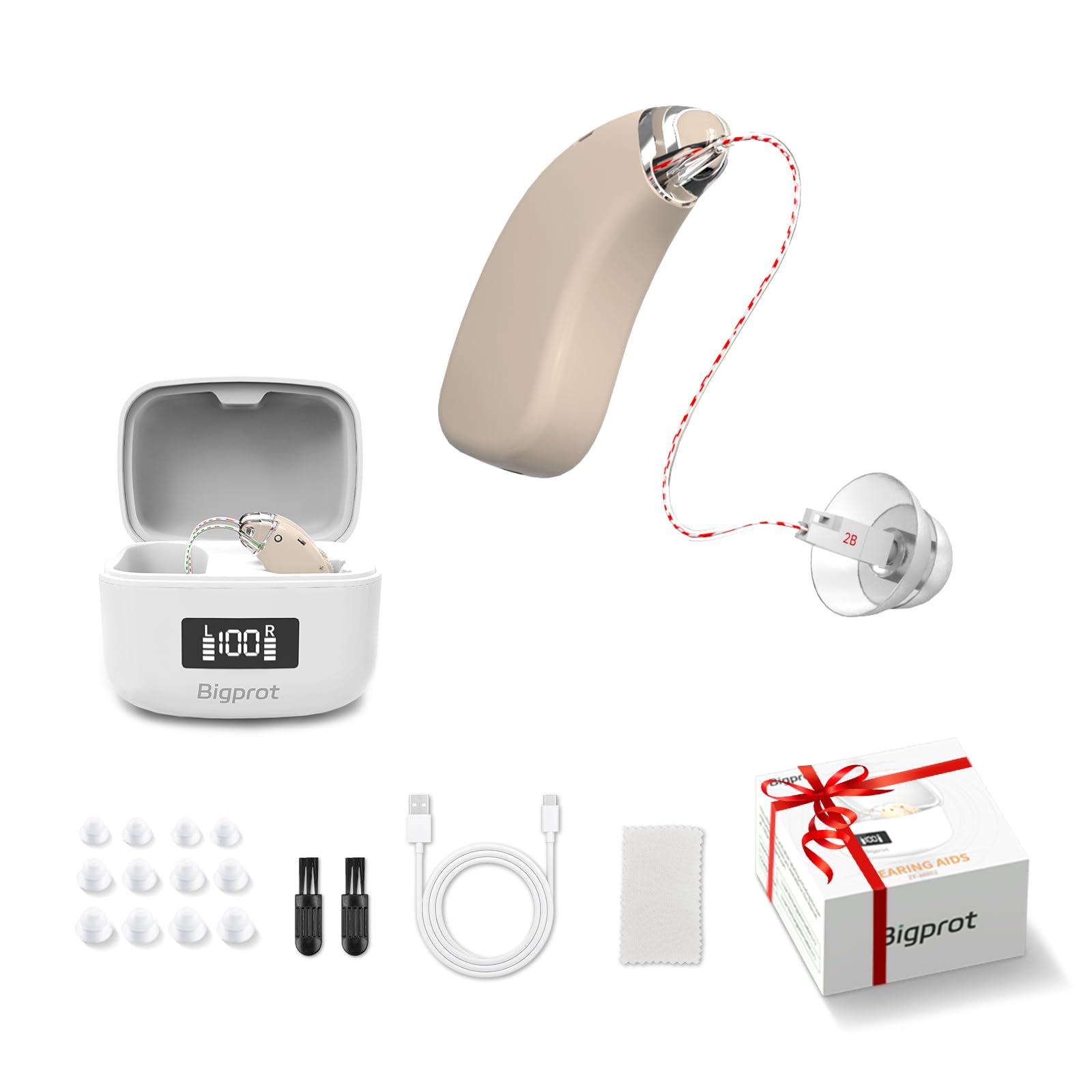 【2025年最新モデル・簡単操作】Bigprot 楽ちんヒアリング 充電式集音器 Amazon.co.jp: 【2025年革新型正規品・簡単操作 】Bigprot 充電式集音