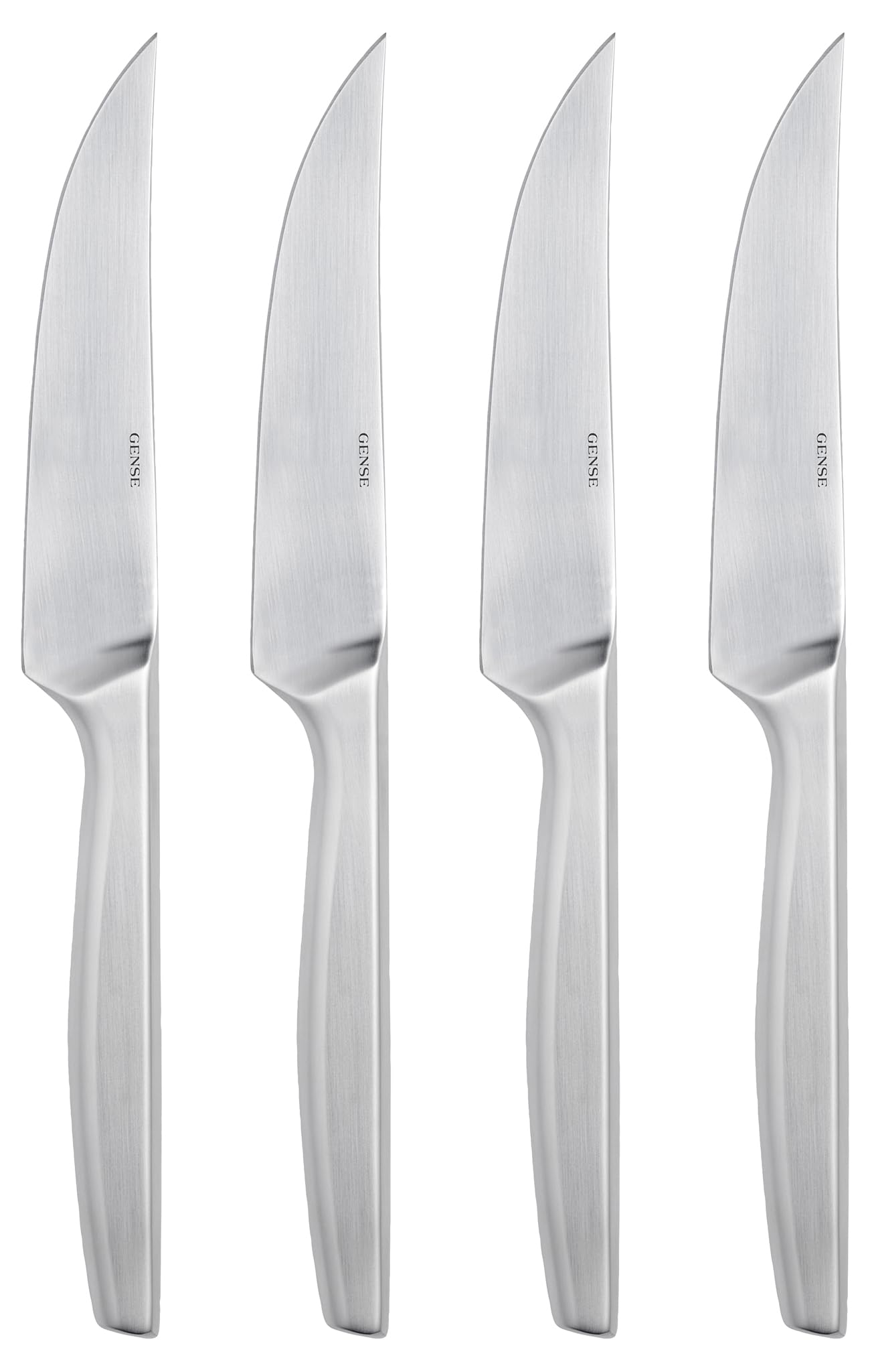 Couteau steak Gense Norm acier mat élégance minimaliste 4 pcs