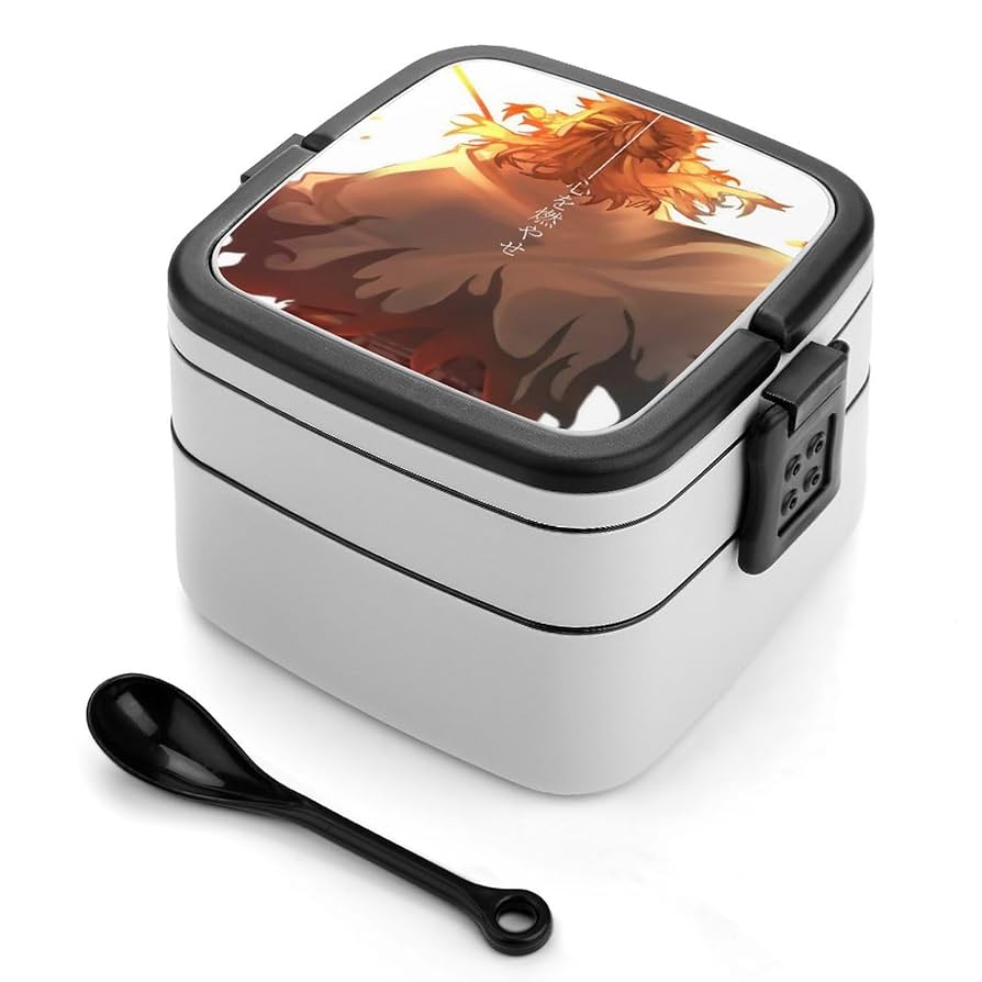 鬼滅の刃 LUNCH BOX Amazon | 弁当箱 鬼滅の刃 ランチボックス 二重 弁当箱