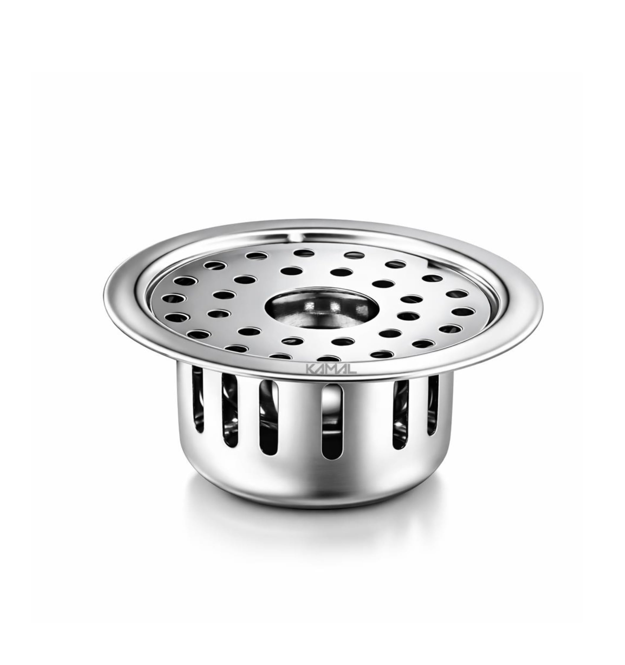 KAMAL Stainless Steel Cockroach Trap with 5 Inch Hole | Elegant Finish | Anti-Corrosive - Silver (Pack of 1)-image-22