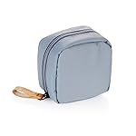 Hekyip Mini Cosmetic Bag, Travel Makeup Pouch, Portable Waterproof Cosmetic Pouch for Ladies Women, Mini (Mini Grayish)