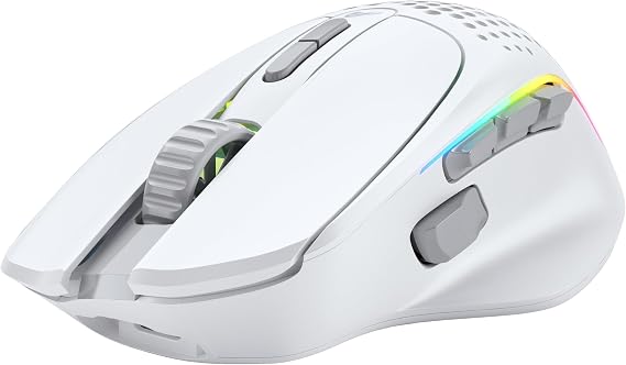 Glorious Model I 2 RGB Wireless 26000 DPI 75 gram Gaming Mouse Matte White with BAMF sensor