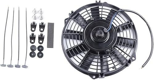 Miniatura 6 de SCITOO 2 ventiladores de refrigeración de 8 pulgadas para Chevrolet Camaro 2007-2009 2014-2015 2017 para GMC para Sierra 2007-2009 2014-2015 2017