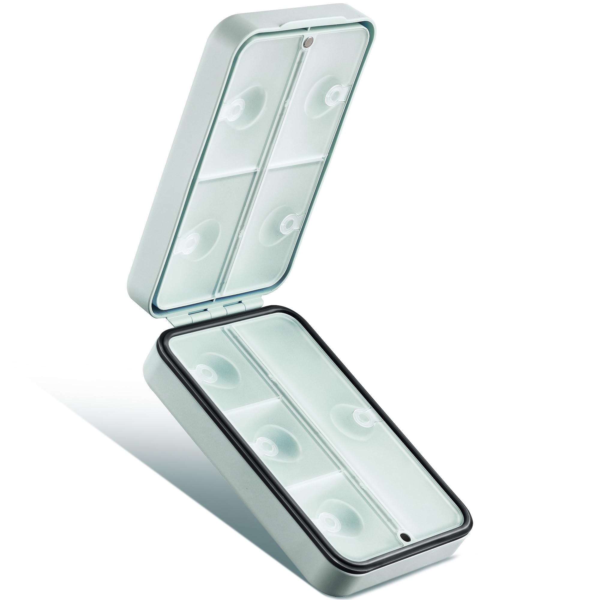 LONGMONPill Organizer,Pill Box (Green)