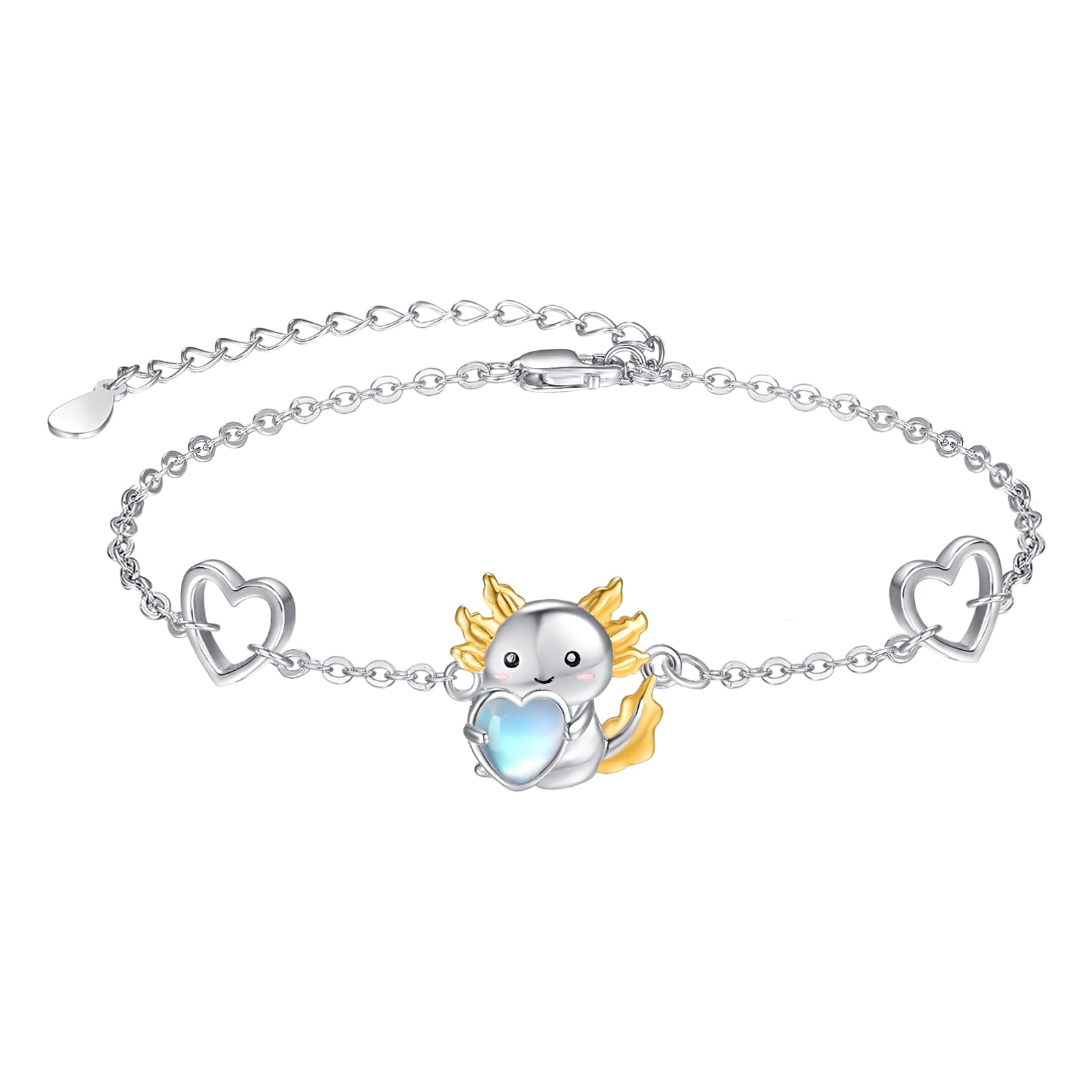 Palpitate Animal Bracelet 925 Sterling Silver Cute Animal Lover Jewelry Gifts for Women Daughter Her Adjustable
