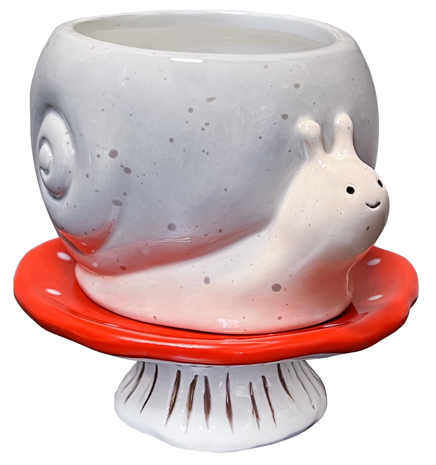 Amazon.com : Streamline Imagined Footsie Planter - Snail